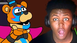 REACTING TO Piemations  5 AM at Freddys Superstar Edition [upl. by Alva]