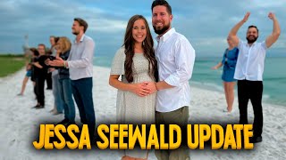 Pregnant Jessa Duggar shares first photo of baby bump  Duggar Family 2023 [upl. by Ayotyal]