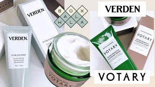 AUGUST BOXWALLA BEAUTY BOX  Votary  Verden  Trish V [upl. by Alleda995]