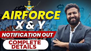 Career in IAF Latest Indian Air Force Group X amp Y 2024 Notification Eligibility Learn with sumit [upl. by Nerok]