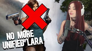 Crystal Dynamics Backpedal on Man Face Unified Lara Croft Reveal [upl. by Sarson]