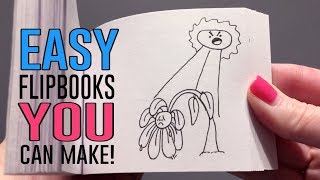 8 EASY Flipbooks YOU can make [upl. by Ihsakat]