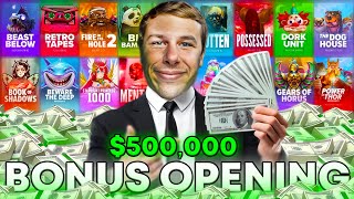 MASSIVE PROFIT ON THIS 500000 BONUS OPENING 43 SLOTS [upl. by Eyak]