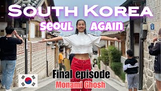 South Korea Vlog  Episode 7  Monami Ghosh Bengali Vlog [upl. by Anillehs]