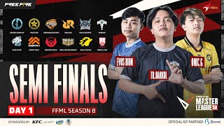 FFML SEASON 8 SEMI FINALS DAY 1 [upl. by Adirf]