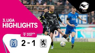 SV Meppen  TSV 1860 München  Highlights 3 Liga 2223 [upl. by Harihat]