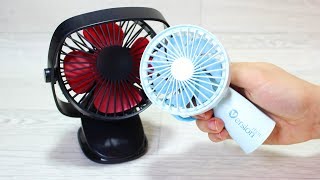 TOP USB FANS FOR WORK AND TRAVEL [upl. by Haeli]