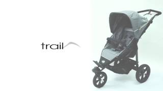 TFK Joggster Trail Kinderwagen 2017 [upl. by Eckblad]