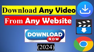 How to Download Any Video from Any Website on PC Free and Easy [upl. by Eelyek]