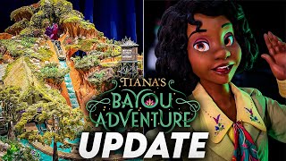 Tianas Bayou Adventure Update OPENING DATE LEAKS Ride Details and Rumors [upl. by Brigitte]