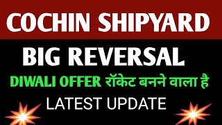 Cochin Shipyard Share 🔴 Latest News Today  Cochin Shipyard Stock Updates [upl. by Greenberg]