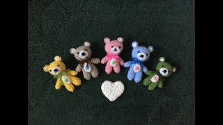 ORSETTO MINI AMIGURUMI tutorial [upl. by Asum327]