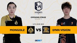 MONGOLZ vs LYNN VISION  PGL Major 2024  Opening Stage  Day 3  MN cast [upl. by Eedebez]