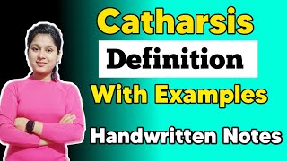 Catharsis in Literature  Catharsis in English Literature  Catharsis in Hindi  Catharsis [upl. by Erual119]