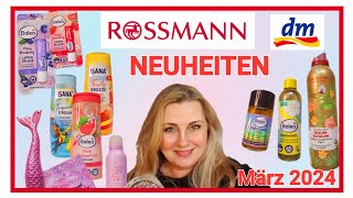 Alle Drogerie NEUHEITEN  Rossmann und dm Haul  März 2024 [upl. by Broder354]