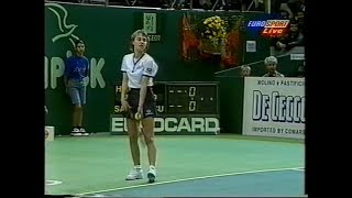 Martina Hingis vs Naoko Sawamatsu Zurich 1996 full match [upl. by Eelnayr]