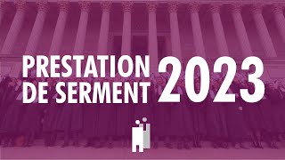 Prestation de serment 2023  Barreau de Lyon [upl. by Yellat]