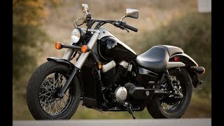 Honda SHADOW 750 BLACK Spirit 2010 [upl. by Ahsirat]