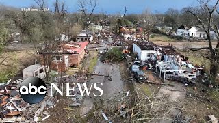 At least 9 dead as tornadoes rip through Alabama [upl. by Sudhir]