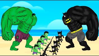 Evolution Of HULK Family Vs Evolution Of BATMAN Family  Who Is The King Of Super Heroes [upl. by Epps]