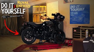 TALLER de MECÁNICA BÁSICA X ROYAL ENFIELD PT1 T318  NVR MOTO [upl. by Meggy853]