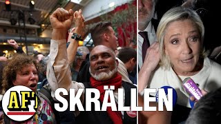 Skräll i franska valet – politiskt kaos väntar [upl. by Airaet]