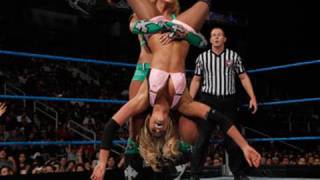 WWE Superstars Kelly Kelly vs Michelle McCool [upl. by Ahtnahc]