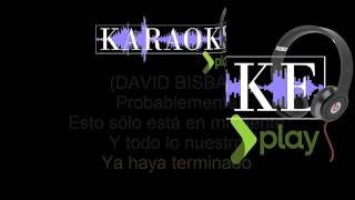 Probablemente Karaoke  Chistian Nodal y David Bisbal [upl. by Gunas]