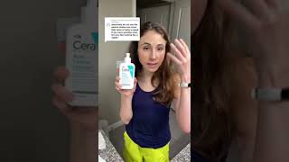 Salicylic acid with LESS DRYNESS shorts dermatologist DrDrayzday [upl. by Dagall]