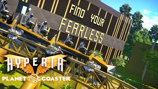 Hyperia  Front POV  Thorpe Park Planet Coaster [upl. by Corso217]