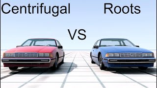 Roots Supercharger vs Centrifugal  Which One Is Better BeamNG Drive [upl. by Atlanta]