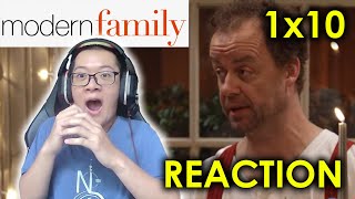 MOST ICONIC ONEOFF CHARACTER  Reaction to Modern Family 1x10 quotUndeck The Hallsquot [upl. by Riocard351]