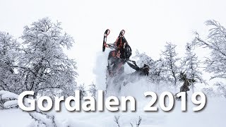 Snowmobiling Sweden  Gordalen 2019  Skidoo and Lynx  Kajander Motor [upl. by Arny107]