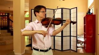 Rieding Concerto in B minor 2nd Movement Slower Example [upl. by Neal]