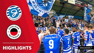 Samenvatting De Graafschap  Excelsior 17092021 [upl. by Atekal955]