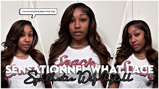 Sensationnel 13 X 6 lace Wig  GLENNA  Wig Types [upl. by Kashden]