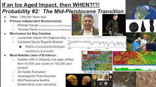 Probability 2  Carolina Bays MidPliestocene Transition Impact Davias amp Harris  Part 10  CS23 [upl. by Conny]