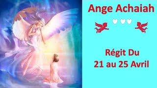 N°7 ANGE ACHAIAH REGIT DU 21 AU 25 AVRIL [upl. by Denney]