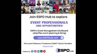 ESPO Hub is Excited to meet our Event Professionals joining our Event Industry Community event [upl. by Danziger]