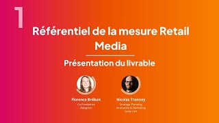 Référentiel de la mesure du Retail Media [upl. by Oemor]