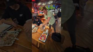 Pranking a restaurant by paying with 10000 Pennies…👀😏 [upl. by Aloivaf]