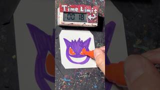 【ASMR】Drawing Gengar in 40 Sec [upl. by Cl]