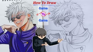 Anime Drawing Tutorial For Beginners  Outline Drawing Tutorial step by step [upl. by Nerro]