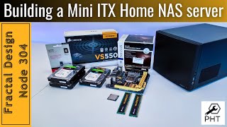 Building a Mini ITX NAS Home Server [upl. by Nosnibor]