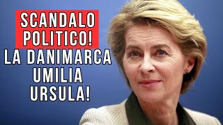 “Il momento imbarazzante di Ursula von der Leyen in Danimarca sciocca tutti” [upl. by Schuster]