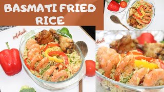 BASMATI FRIED RICE RECIPE [upl. by Avie399]