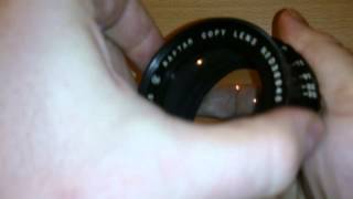 Taking apart a Wollensak 209mm lens [upl. by Cartwell581]