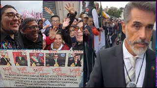 AMLO MARTES ¡CORRETEAN A MAYER DEL ZÓCALO CAMPECHANEANDO EN EVENTO DE CLAUDIA SHEINBAUM HOY [upl. by Baird]