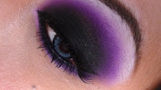 Tutorial De Maquillaje Maquillaje De Ojos Morado  JuanCarlos960 [upl. by Harwell209]