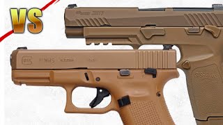 GLOCK 19 vs Sig P320 M17M18 [upl. by Durnan]